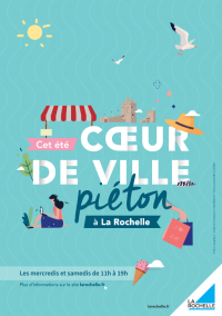 Le cœur de ville de La Rochelle redevient piéton tout l’été