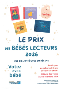 Le Prix des b&eacute;b&eacute;s lecteurs 2026