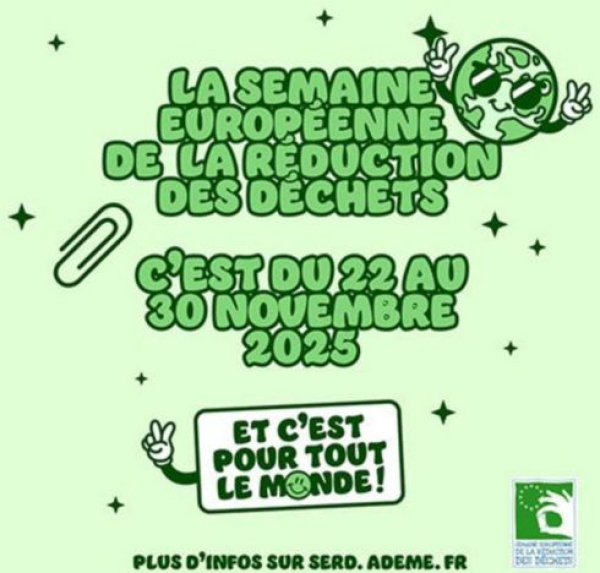 Consommer mieux, jeter moins : participez à la Semaine européenne de la réduction des déchets !